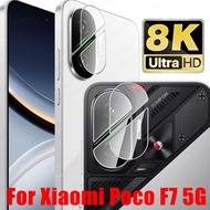 For Xiaomi POCO F7 2Pieces 3D Camera Protector Lens Cover POCOF7 Poco F 7 f7 5G Global 2025 Back Len