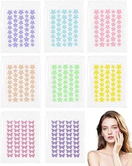 GRETY Pack of 312 Pimple Patches, 3 Sizes Pimple Patch Stars with Tea Tree Oil, Salicylic Acid Hydro