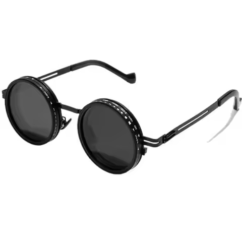 New ND2-400 Adjustable Dimming Glasses 9 Level ND Filter Fishing Sunglasses With Glasse Case UV400 S
