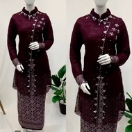 NEW COLECTION VANIA SONGKET KEBAYA SET - SONGKET KEBAYA - MODERN KEBAYA - KEBAYA