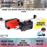 28MM 15A MICRO SWITCH W/ROLLER V-156-1C25 1/2HP (VS0727-28)