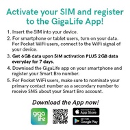 ◌ ⊗ ℠ ♞HOME WIFI Unli Data 7 Days Free 20GB Smart Bro Rocket 5G Sim