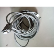Used DB9 to db25 15m printer serial cable