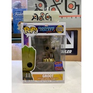 (R&G1) Funko POP Guardians of the Galaviz Vol 2 - Groot 2023 WCLE (1222) With Boss Protector