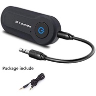 ZXFD Bluetooth Transmitter, Bluetooth 5.0 for 3.5mm Audio Devices &amp; RCA Connections, Wireless Portable Stereo USB Transm