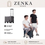 kids ride on Luggage Travel Bag Suitcase Front Opening Boarding Case Small Trolley Cabin ride-on chi