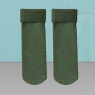 Hitchie 2Pairs Thick Cotton Wool Cashmere Socks Winter Warm Travel Stokin Stocking Tebal Sejuk Berpa