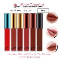 Bbia Last Velvet Lip Tint Full color 21 22 23 24 25 36 38 39 vip pro
