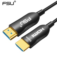 FSU 30m 40m 50m 80m 100m Fiber Optic HDMI-compatible Cable 4K 60Hz 2.0 HDCP2.2 High Speed 18Gbps for HDTV Box Projector PS4 Cable