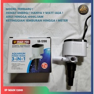 PROMO MURAH POMPA AIR AQUARIUM KIYOSAKI AR 1200 NAIK FILTER AQUARIUM KECIL POMPA AIR HIDROPONIK AQUA