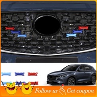 Car Front Grill Tirm Cover Front Face Decoration Molding Accessories for  -5 CX5 2022-2023