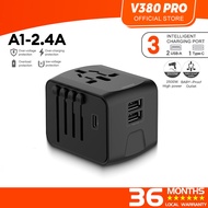 V380 Pro 25W GaN USB C Adapter Fast Charger Type C Plug iPhone 16 15 14 iPad iWatch Samsung Universa