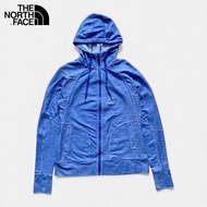 Second-Hand Women's Jacket The North Face Chest size 38size (L) Blue Stretchable Fabric New Conditio