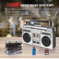 New Product Old-fashioned Digital radio radio cassette Portable 8922BT Tape Recorder