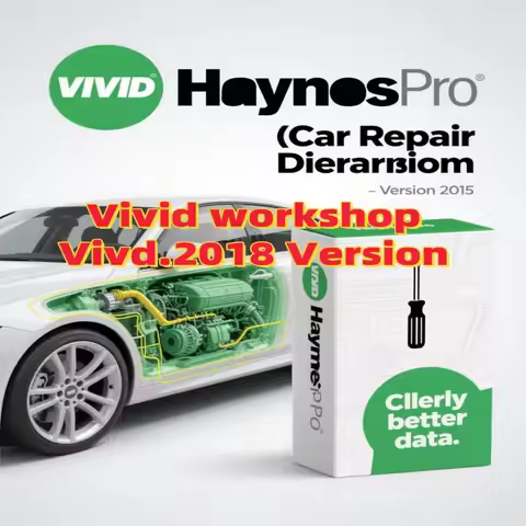Hot ! Auto repair software HAYNES/PRO 2015 Vivid 2018 Workshop DATA Multi languages Windows 10 Atris
