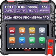 2026 Autel MaxiSYS MK906pro, Autel Scanner, Same as MS906MAX, Top ECU Elite 2.0 of MS906BT MP900BT M