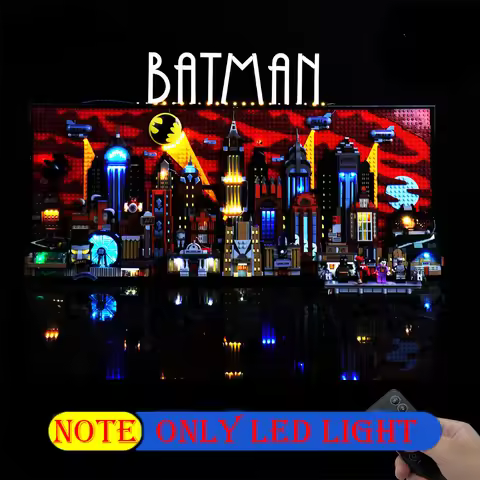 Lighting Led Set For LEGO 76271 Batmansed Animated Gotham Super Herosed RC Version Not Include Build