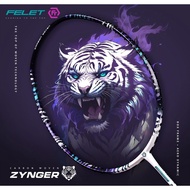 FELET CARBON WOVEN ZYNGER BADMINTO RACKET FELET ZYNGER [FREE STRING + GRIP]