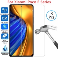 Case for xiaomi poco f3 f4 gt f2 pro cover tempered glass on poof3 pocof4 f 2 3 4 3f 4f 2f f2pro coq