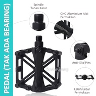 9/16" Set Pedal Basikal 3 Sealed Bearing Cycling Paddle Self Lubrication Mountain Bike Pedals MTB Aluminum Flat Bicycle