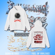 Hamzat Chimayev Hoodie Wins UFC 319 Cotton Comfortable To Wear Round Neck Not Faded Printed Pattern 