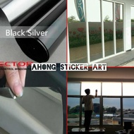 NEWEST BLACK SILVER FILM GLASS/ SILVER BLACK FILM GLASS ONEWAY FILM GLASS/