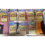 Birthday Pikachu Pokemon Cards 25th Anniversary Card Game SQC