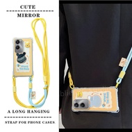 New Casing VIVO Y39 Y29 Y29s Y29t Y28s Y18s Y18 Y04 Y03 Y03t 5G 4G Phone Case Cartoon Mirror Full-co