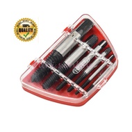 SCREW EXTRACTOR SET REMOVING BROKEN DAMAGE SCREW