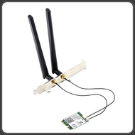 9560NGW Wifi Card With Antenna 1730Mbps Wireless AC 9560 2.4G+5G BT 5.0 802.11Ac M.2 CNVI 9560NGW Wi