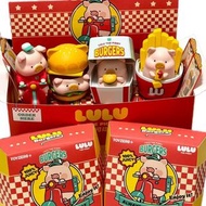 正版 罐頭豬 lulu豬 漢堡急送 盲盒