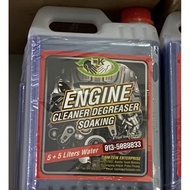 ENGINE CLEANER DEGREASER SOAKING 5+5 Liters Water