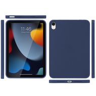 Premium Liquid Silicone Case For iPad mini (2021)/mini 6/iPad 7 10.2/iPad air 4/air 5 10.9/iPad Pro 11 2020 2021 Slim Soft Back Cover Protective Tablet All-inclusive Case