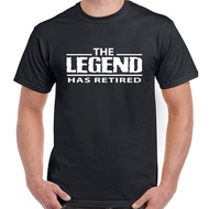 Retirement T-Shirt The Legend Has Retired Mens Funny Pension Birthday 65Th 68Th