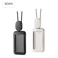 ORBITKEY ID Card Holder Pro - Black/ Stone