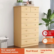 Solid wood chest of drawers bedroom drawer chest of drawers storage cabinet