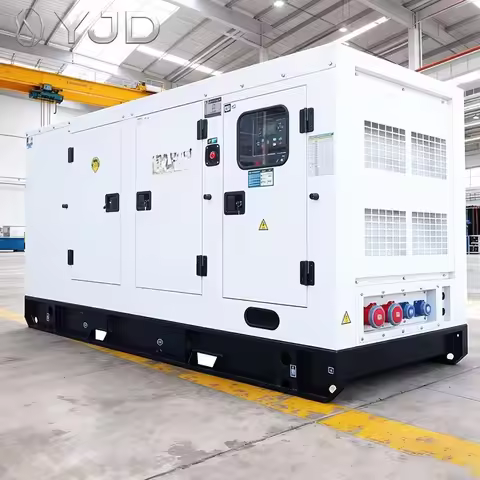 Cummi-ns Engine Electric Super Silent Diesel Generator 25kva to 400kva Options with ATS 50/60Hz Freq