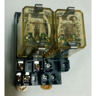 RM2S-UL UL Relay IDEC Izumi 24v AC110V AC220V [Relay+Universal Base = Whole Set]