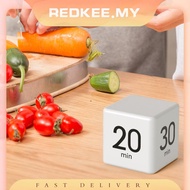 [Redkee.my] Cube Timer Gravity Sensor Flip Timer Multi-Function Digital Timer 15/20/30/60 Minute Set