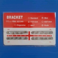 Ortho slot bracket 0.18 HOOK 3 tooth/ c