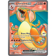 Pokémon TCG Card: Scarlet & Violet 151 Charizard Ex Full Art 183/165