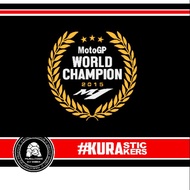 STICKER MOTOGP WORLD CHAMPION M1