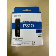 Crucial P310 500GB PCIe Gen4 NVMe 2280 M.2 SSD CT500P310SSD8