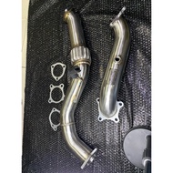 RedSuns 2pcs (SS 304) Honda Civic FC FK 1.5T 1.5 New downpipe Down Pipe + Front Pipe ekzos 2.5" Flexible exhaust 000943