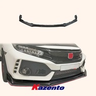 For Honda FK8 Civic Type-R OE Style Carbon Fiber Front Bumper Bottom Lip