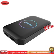 [Vodool Flagship Store]มีสายไปยัง Wireless CarPlay & Android Auto Mini Adapter 2.4G+5G WiFi BT 5.4 ส