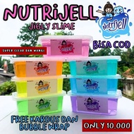 NUTRIJELL JIGLY SLIME BY SLIME_BINTARO|| SLIME || SLIME PREMIUM || CLEAR SLIME || GOOD SLIME