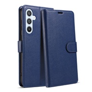 For Samsung A56 5G phone case leather cover flip bracket phone case anti drop A55 A73 A53 phone case
