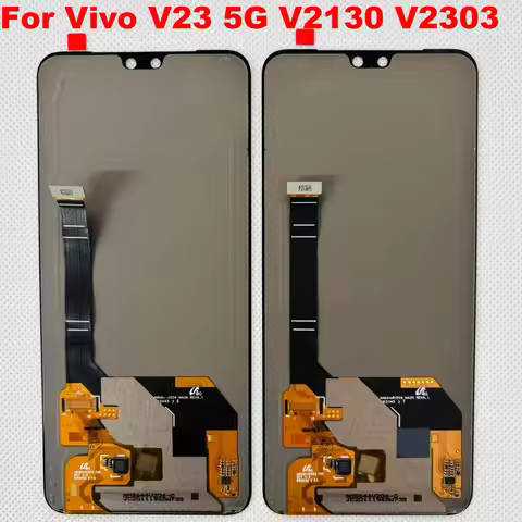 6.44''Original Amoled For Vivo V23 5G S9 LCD Display Touch Screen Digitizer Assembly Replacement for