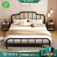 Metal Bed Frame Queen Bed Frame Simple Style Single Bed Frame Reinforced Thickness 1.2 1.5 1.8 M Que